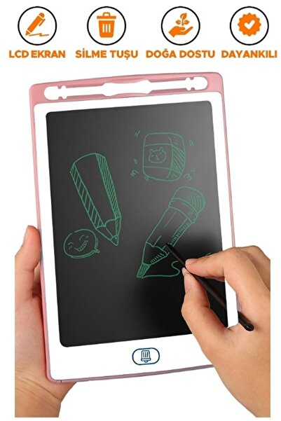 Ufak Tefek Şeyler تابلت الرسم الرقمي للأطفال بشاشة LCD 8.5 بوصة