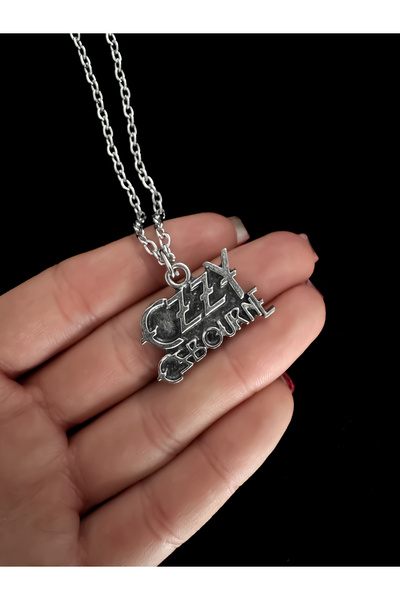DarkellaStore Gothic Gothic Punk Ozzy Osbourne Black Sabbath Metal Necklace