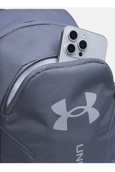 Under Armour Under Armour 6000399-025 UA Hustle Lite Backpack Γκρι Unisex σακίδιο πλάτης