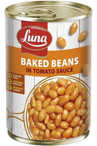 Luna فاصوليا مخبوزة مع صلصة الطماطم