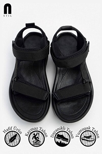 Nstil Women's Sandals N-Step Orange Blue Pink Velcro Thick Sole Beach Walking Outdoor Trekking 411