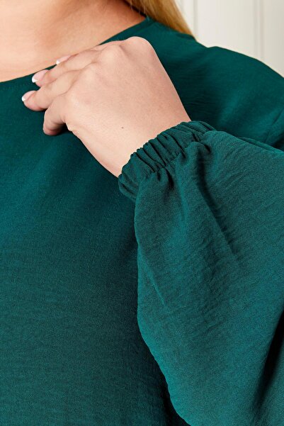 Ferace Summer Women's Plus Size Dress Pleated Women's Hijab Dress Ayrobin Fabric