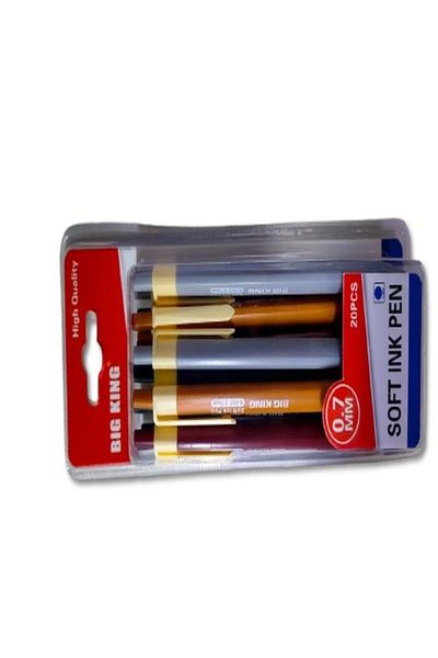 BIG KING SOFT BALL PEN 20PCS