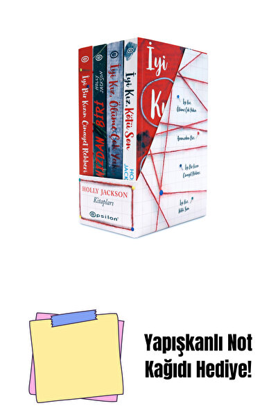 Epsilon Yayınevi Holly Jackson 4 Kitap Set + Yapışkanlı Not Kağıdı