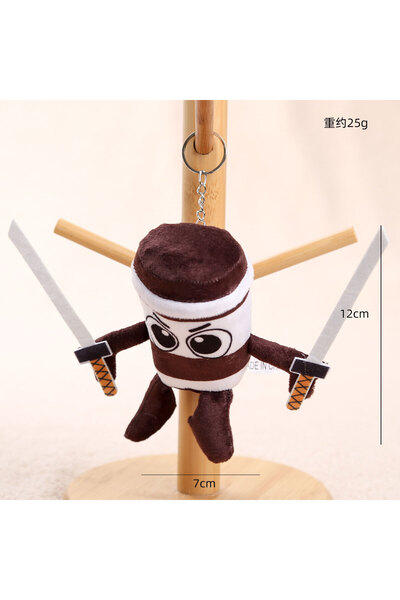 Choice3 Ninja chain Tralalero Tralala Plush Toy keychains Tung Tung Sahur Stuffed Plushies Kawaii Animes Ita