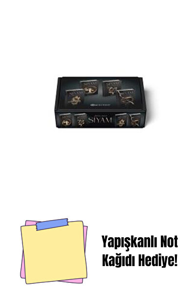 Epsilon Yayınevi Siyam 4 Kitap Set Kutulu (Sert Kapak) + Yapışkanlı Not Kağıdı