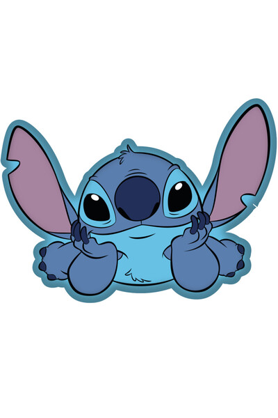 Lilo and Stitch Pernă decorativă Disney Lilo și Stitch pe burtă 35 cm