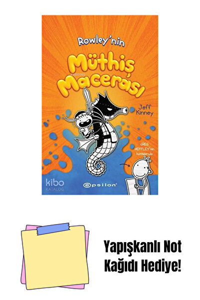 Epsilon Yayınevi Rowley’nin Müthiş Macerası + Yapışkanlı Not Kağıdı