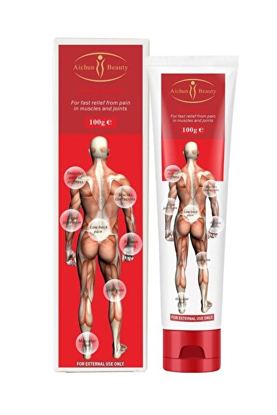 Aichun Beauty كريم تدليك لتخفيف آلام عضلات الجسم