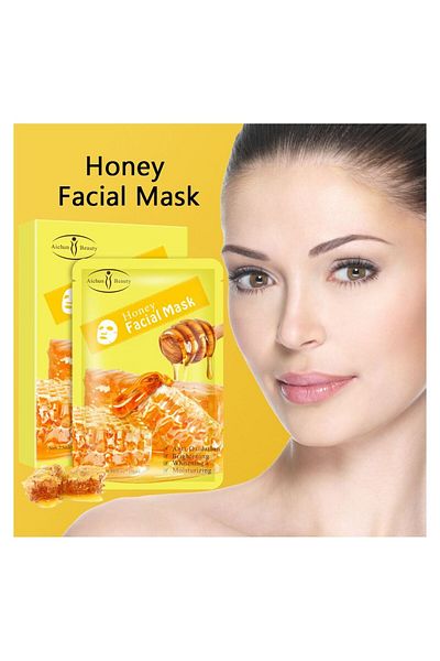 Aichun Beauty Pack Of 10 Honey Facial Mask 25ml