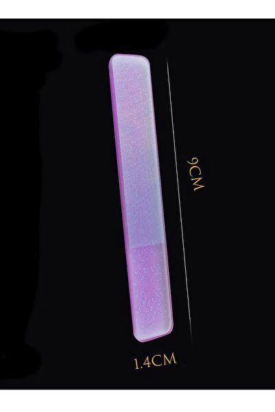 KHAJUL Glass Nail File Purple