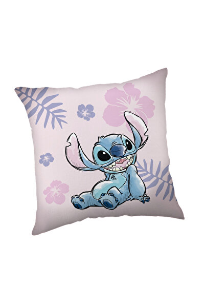 Lilo and Stitch Калъфка за възглавница Disney Лило и Стич Розова велурена 40x...