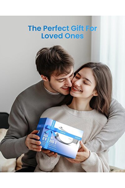 RENPHO Rechargeable Eye Massager with Heat & Bluetooth Music