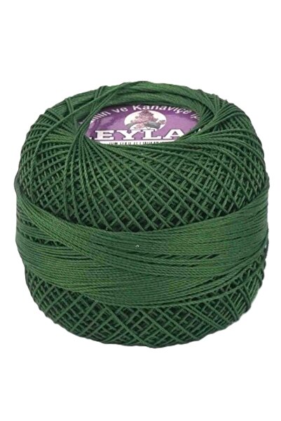 Leylak Etamin Ve Kanaviçe İpliği 6 Kat 25gr - Yeşil-766