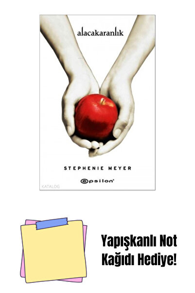 Epsilon Yayınevi Alacakaranlık (Sert Kapak) + Yapışkanlı Not Kağıdı