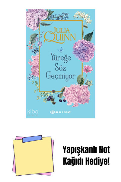 Epsilon Yayınevi Yüreğe Söz Geçmiyor + Yapışkanlı Not Kağıdı
