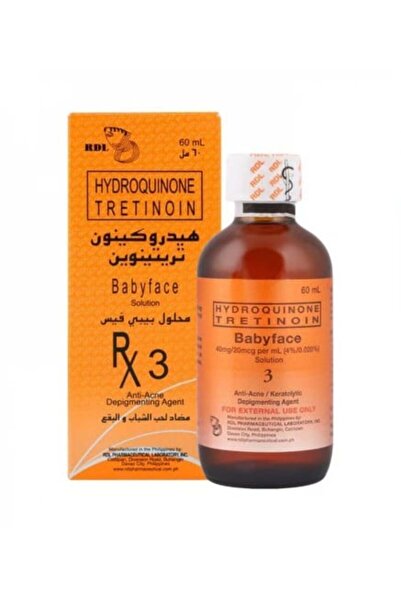 RDL محلول بيبي فيس رقم 3 لعلاج حب الشباب والبقع - 60 مل