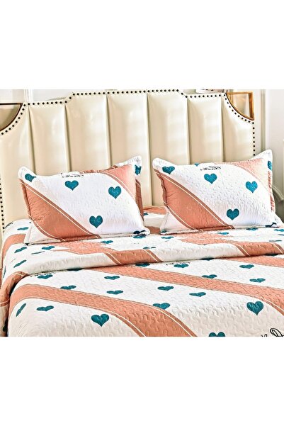 CHIRASO Microfiber Quilted Duvet Set, 2-Sided, 3-Piece, Duvet Cover 220x240cm, 2 Pillowcases