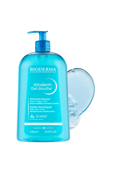 Bioderma Atoderm Shower Gel for Normal/Sensitive Skin, 1000 ml
