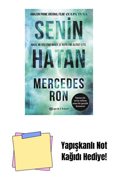 Epsilon Yayınevi Senin Hatan + Yapışkanlı Not Kağıdı