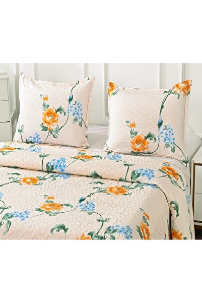 CHIRASO Microfiber Quilted Duvet Set, 2-Sided, 3-Piece, Duvet Cover 220x240cm, 2 Pillowcases