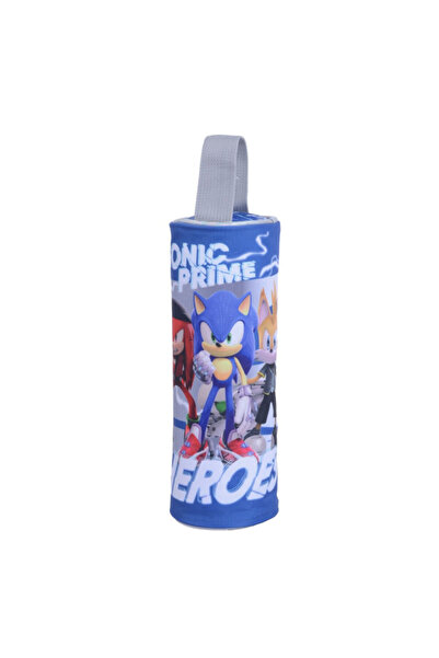 Marvel Sonic The Hedgehog Printed Zipper Closure Pencil Case with Loop Handle