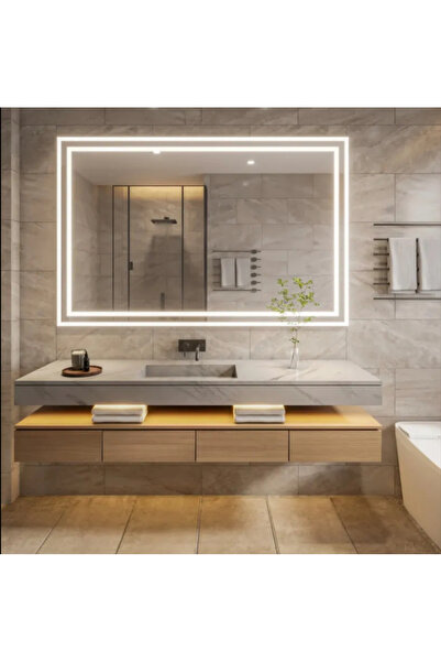 eagle mirror Dekoratif Ledli Banyo Duvar Konsol Aynası DOKUNMATİK SENSÖRLÜ