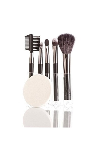 Basicare مجموعة فرش تجميلية مكونة من 5 قطع