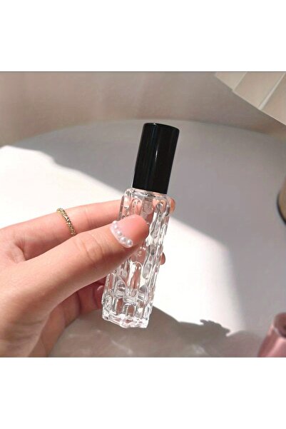 Choice1 عبوة بخاخ عطر صغيرة للسفر سعة 10 مل مع 3 زجاجات رش، زجاج أسود، 1/3/6 ...