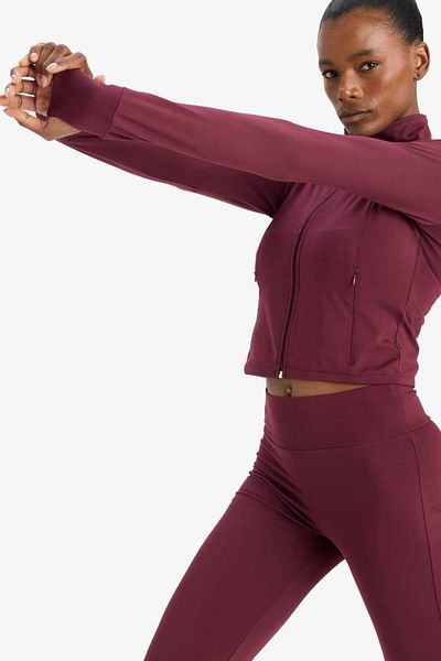 DeFacto New Season Defactofit Standard Fit Body Fitting Stand Collar Inside Soft Fuzzy Ultra Soft