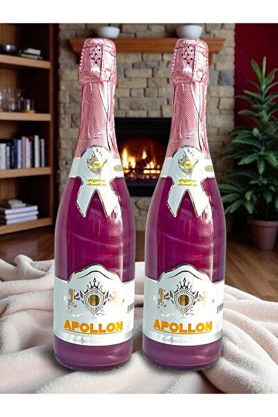 Bohhem MB Apollon Simli Alkolsüz Şampanya Böğürtlen aromalı 2 li set