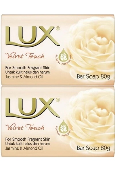 LUX Soap 80Gr Velvet Touch (Velvet Touch) (Set of 2)