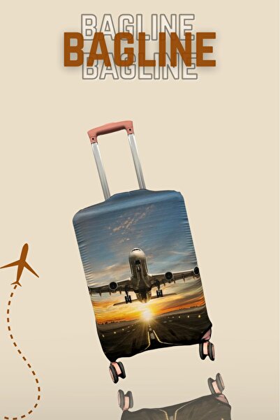 Bagline Lycra Stretch Fabric Travel Printed Ανθεκτική θήκη βαλίτσας και βαλίτσας