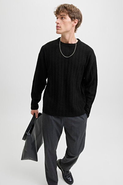 Jack & Jones Men's Crew Neck Wool Sweater - Bradley