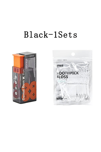 Choice5 مجموعة واحدة من 10 مجموعات من حامل خيط تنظيف الأسنان المحمول القابل ل...