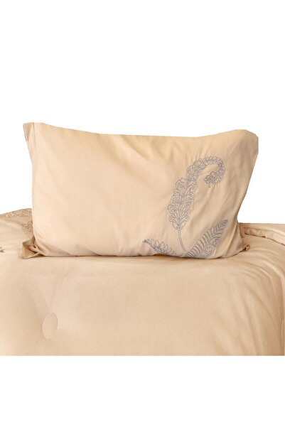 Ferrucci Frochi Silver Embroidered Brick Quilt Set King, Double, 9 Piece Set