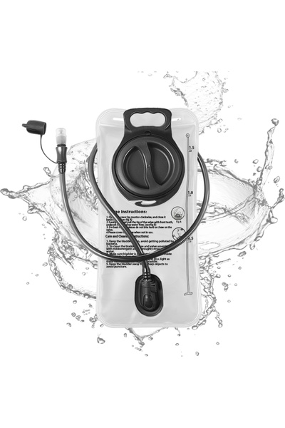 Choice White-1.5L Quick release 1.5L-3.0L hiking backpack leak proof water bag BPA free water bag suitable