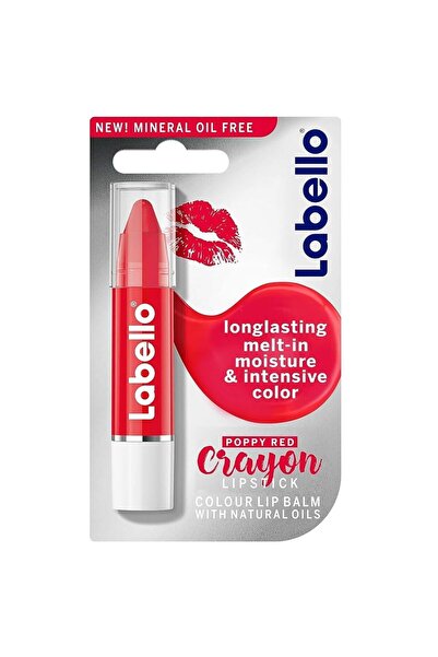 LABELLO Poppy Red Crayon Lipstick 3g