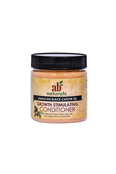 AB Naturals بلسم مُحفز لنمو الشعر بزيت الخروع الأسود الجامايكي - 500 مل