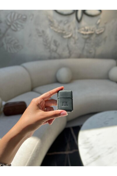 MFT Leather Desing Deri Kılıflı Zip** Model Çakmak | Çakmak 5685 |