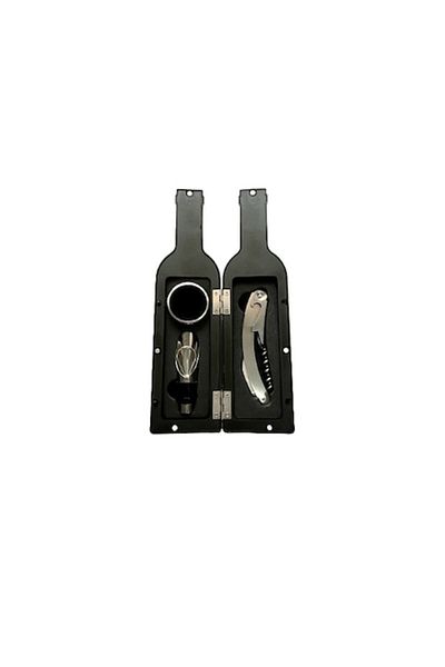 Set 3 accessories for wine bottle type