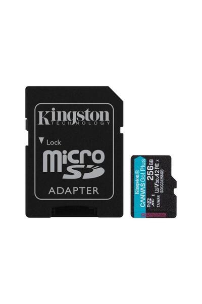 Kingston 256Gb Canvas Select Plus Gen3 Micro Sdxc 100Mb/S A1 Memory Card, Sdcs3/256Gb