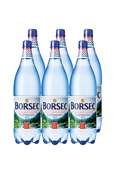 Borsec Apa minerala carbogazoasa bax 1.5L x 6 sticle