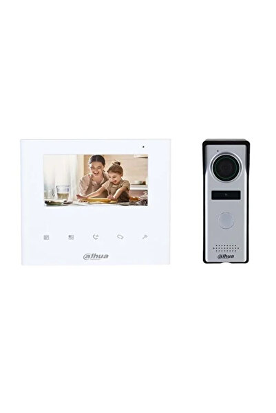 DAHUA Kta04 4.3" Tft Ekran 1,3mp Dokunmatik Düğmeli Sesli Analog Iki Telli In...