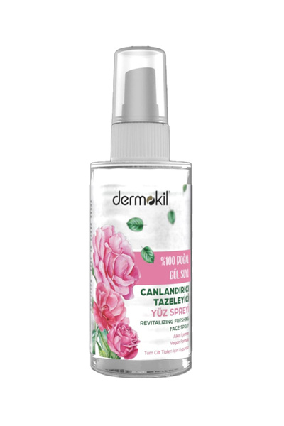 Dermokil 100% Natural Rose Water Skin Care Set