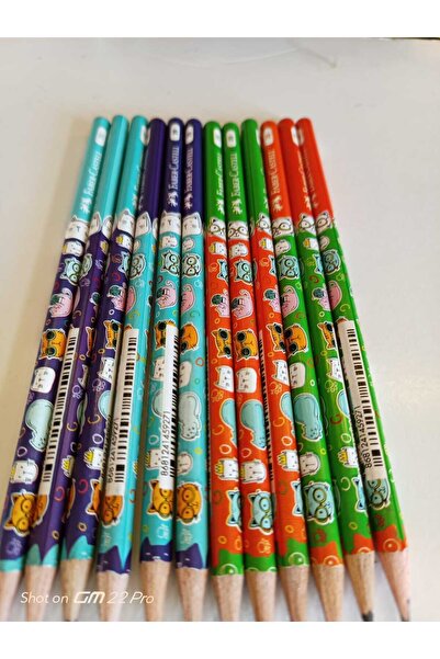 Faber Castell KURŞUN KALEM YENİ SEZON KEDİ (12ADET)