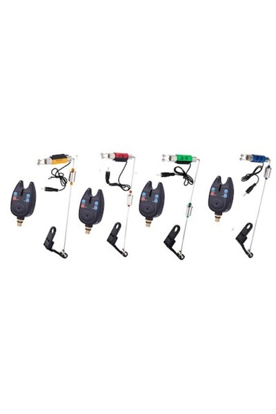 prokarpfishing Set 4 senzori de pescuit, prokarpfishing, Alarme de pescuit cu...