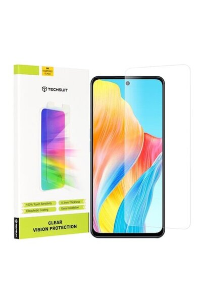 dalip Protector de ecran compatibil cu Oppo A98 5G, sticlă securizată, 11D, t...