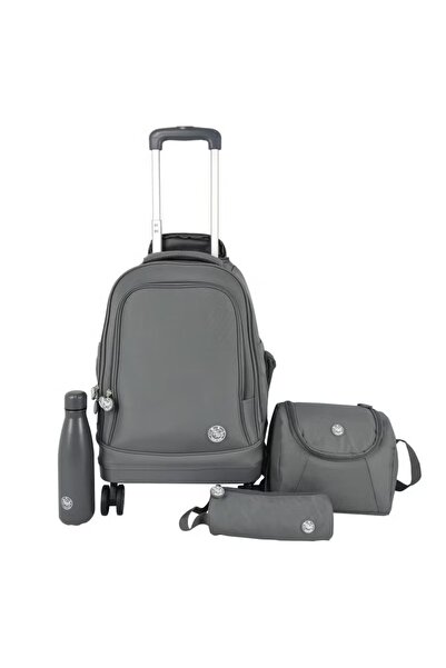 Atrium 4-in-1 Value Set (4-Wheel) Trolley Bag with Accessory