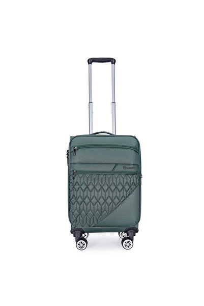 Wexta Valiz Kabin Boy Wx-3001 Model Vita Serisi KABİN / KÜÇÜK Boy Haki Kumaş Valiz